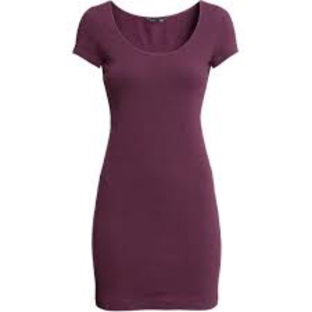 H&M Casual Dress. Maroon, Burgundy. Small